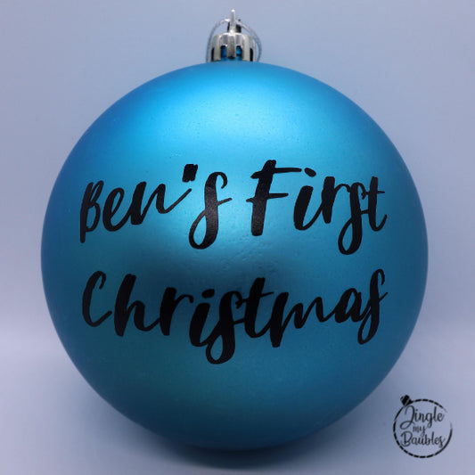 Baby First Christmas Bauble