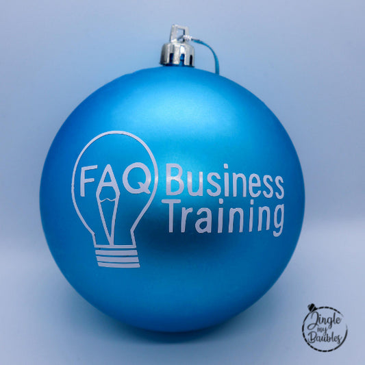 Business Logo Bauble