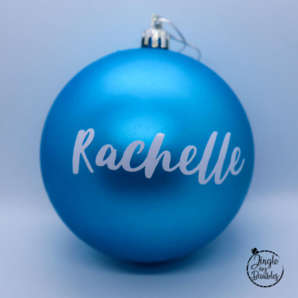 Personalised Name Christmas Bauble